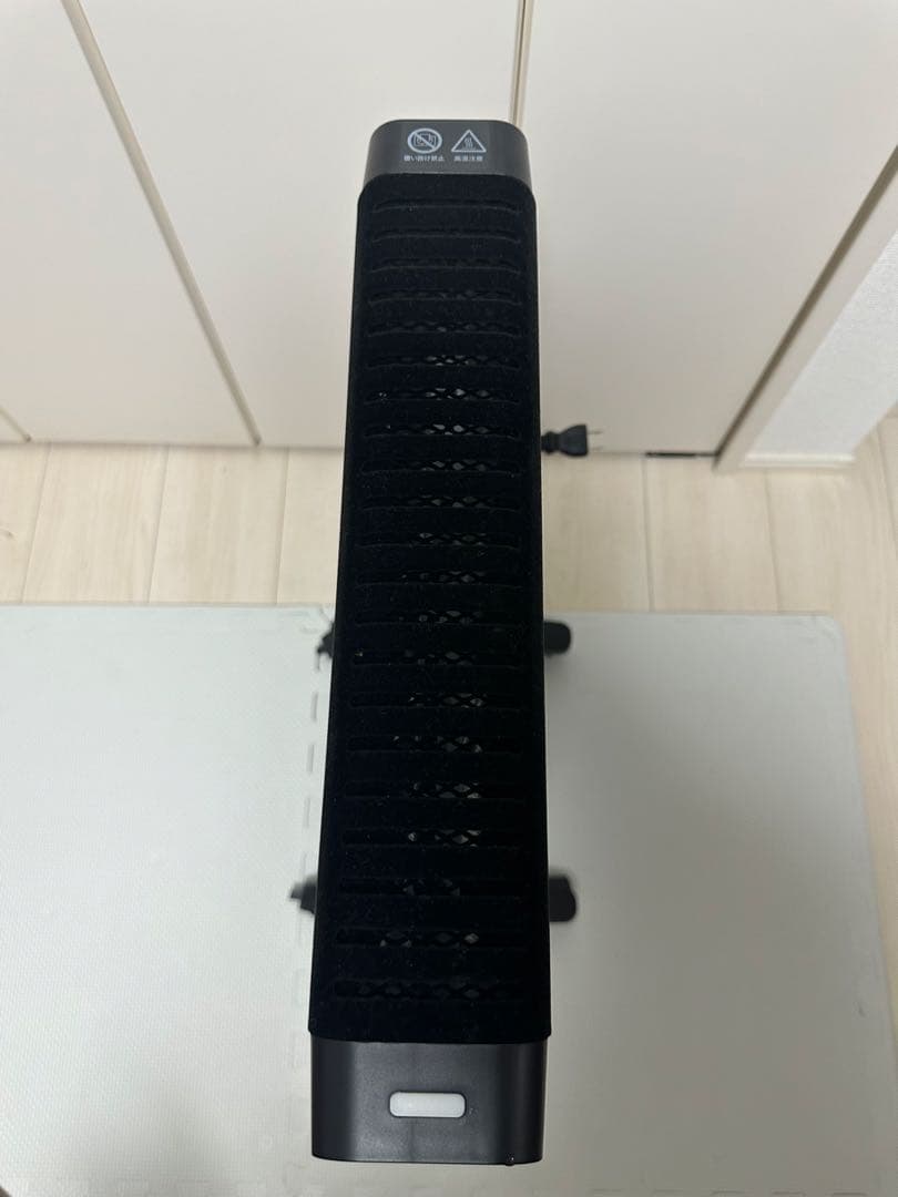 【美品】シロカ 遠赤外線ヒーター かるポカ SN-M351 黒 2023年製