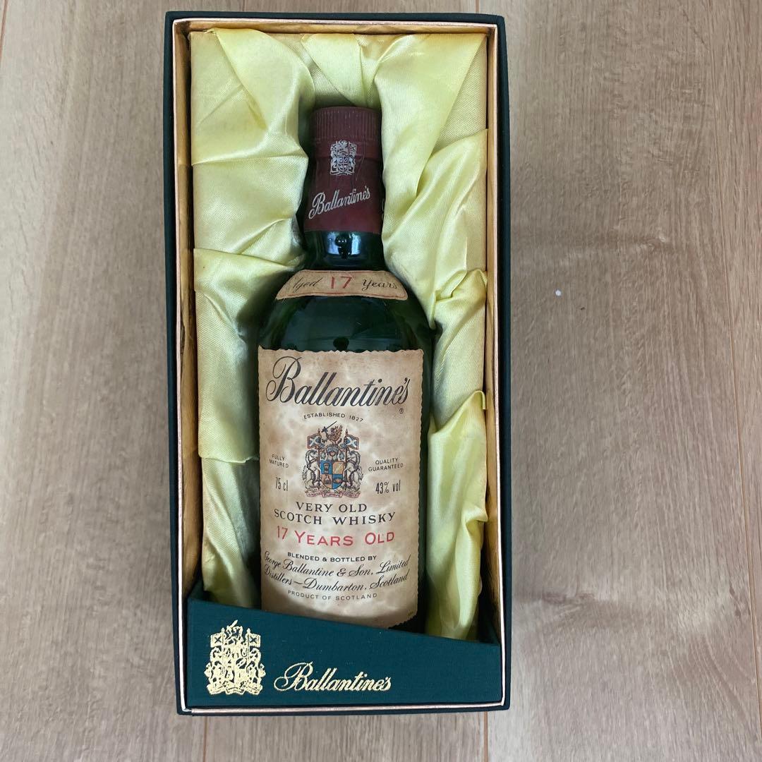 バランタイン　17年　750ミリリットル　　木箱入り