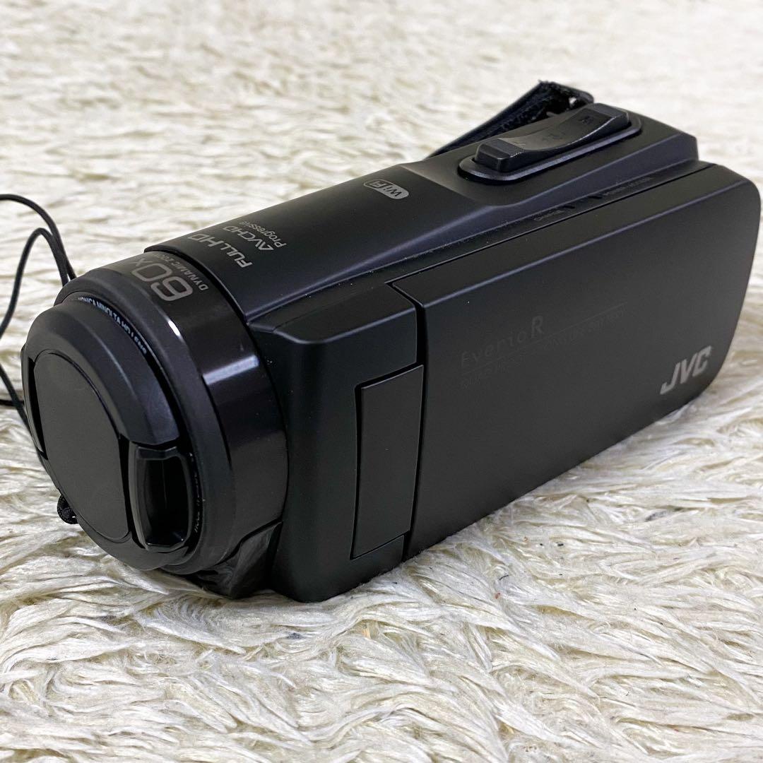 【未使用級】ジェイブイシー GZ-RX690-B エブリオR ビデオカメラ