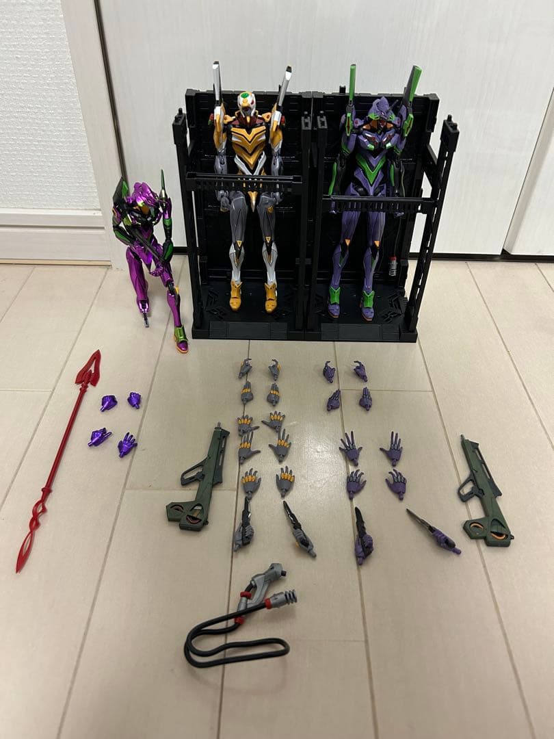 【組立済】RG エヴァンゲリオン初号機　零号機 初号機llic Type