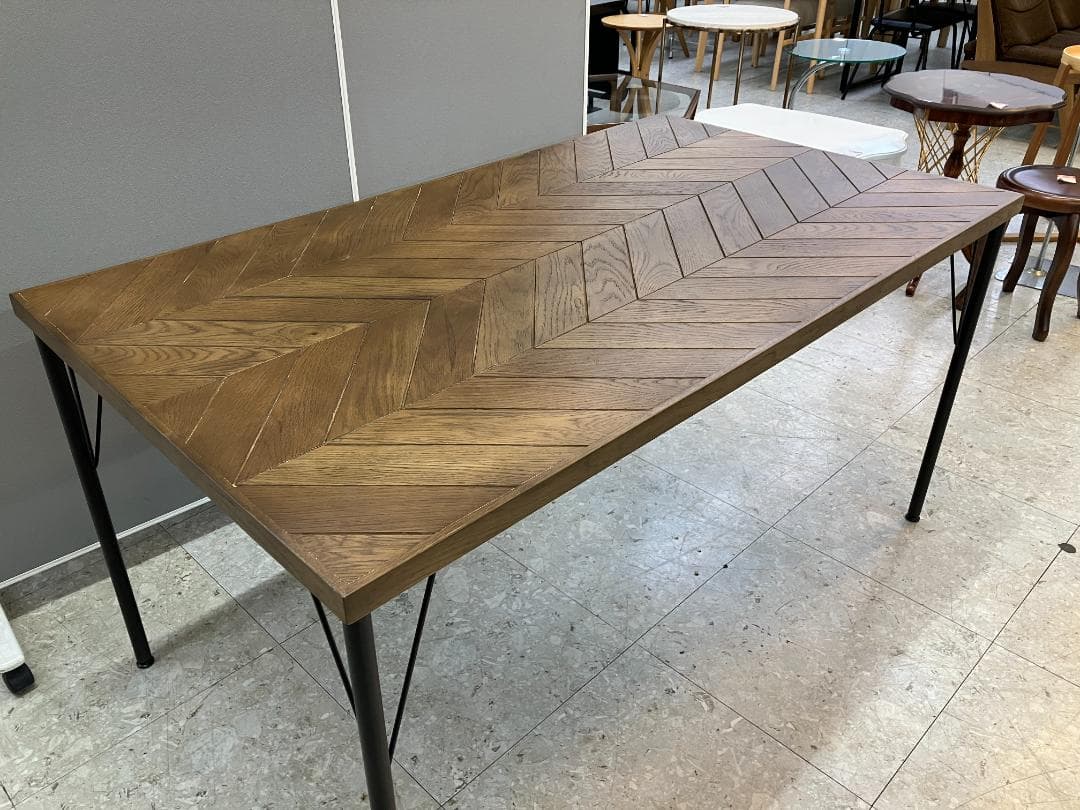 関家具 ダイニングテーブル ジプシーテーブル CRUSH CRUSH ブラウン