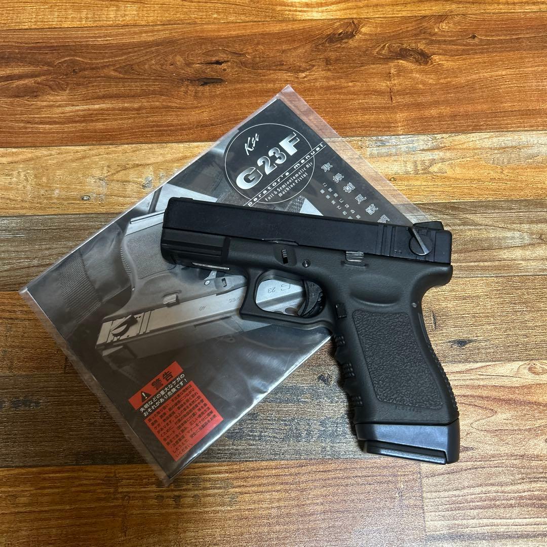 KSC G23F ガスガン ガスブロ　スペアマガジン付き　本日限りのセール中