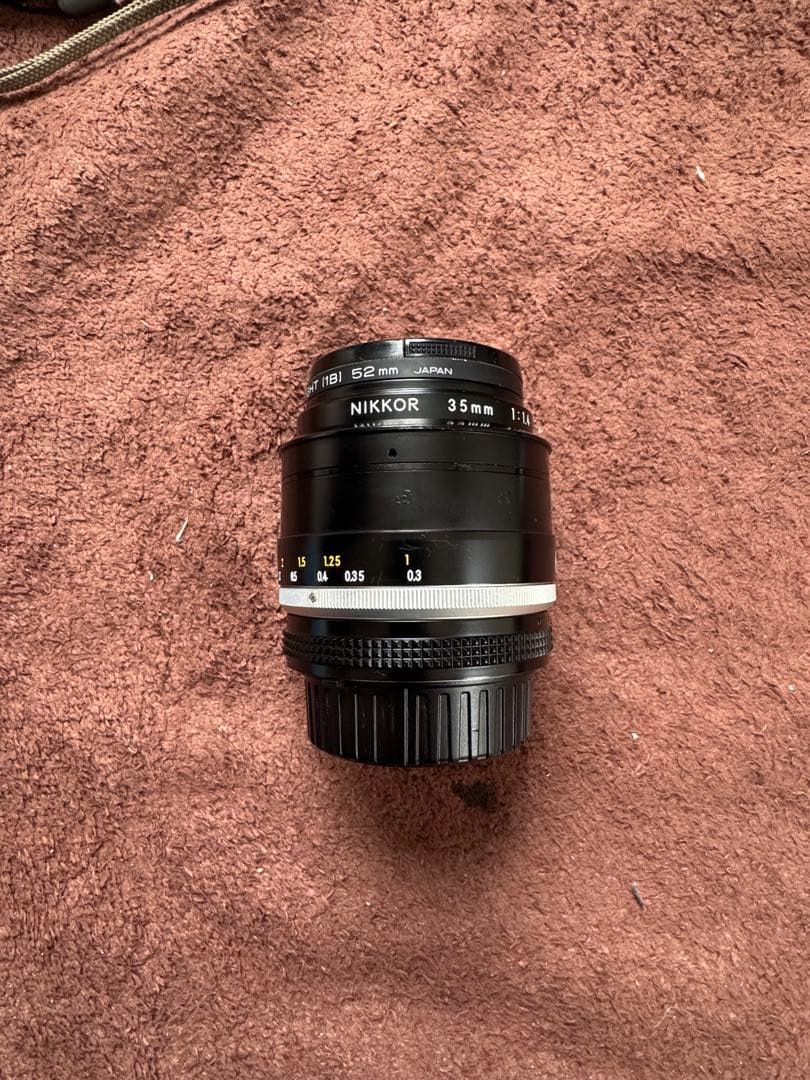 NIKON Ai-S NIKKOR 35mm F1.4 単焦点
