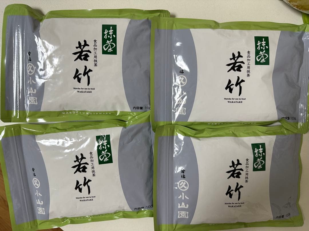 丸久小山園 抹茶 若竹100g袋入【4袋セット】