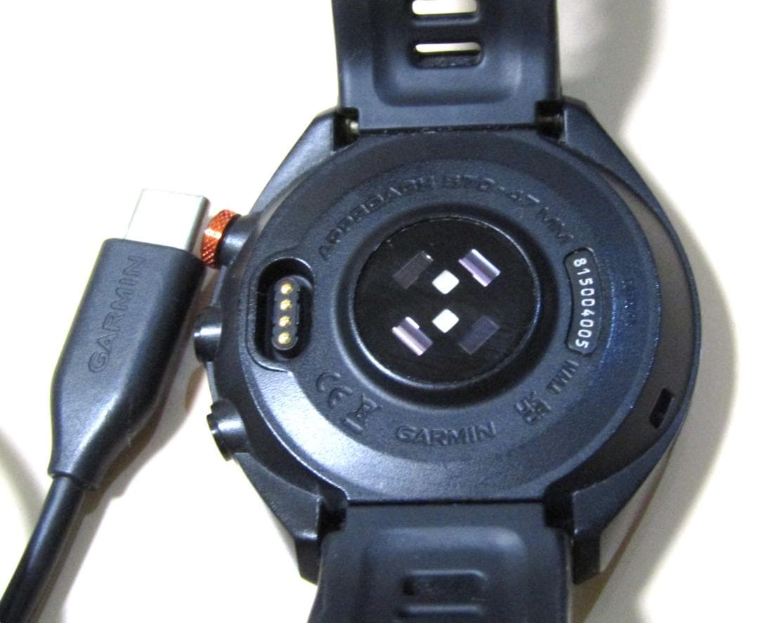 中古 ガーミン アプローチ S70 ブラック 47mm