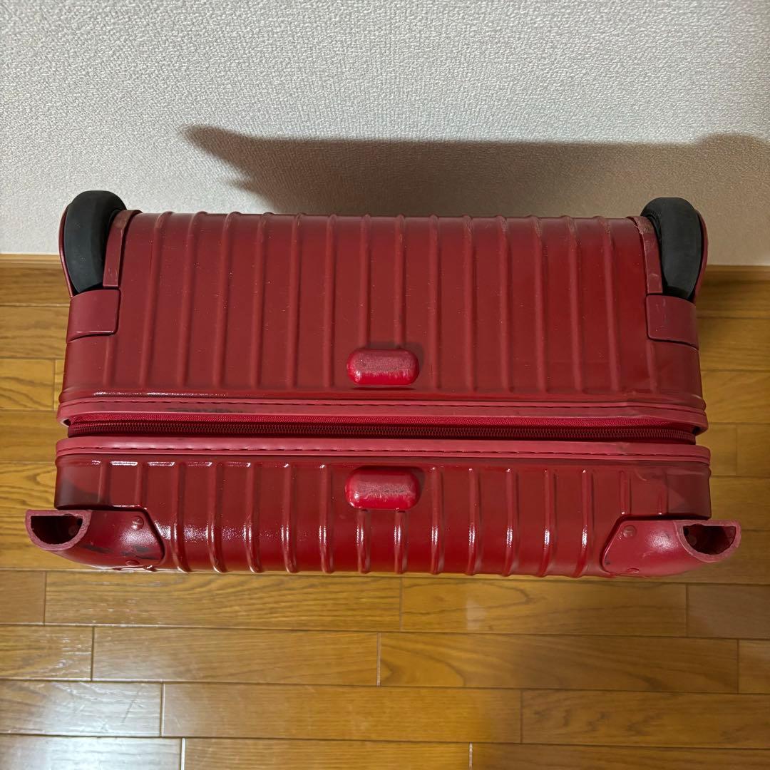 美品　RIMOWA リモワ　サルサ　レッド　キャリーケース　63L 2輪