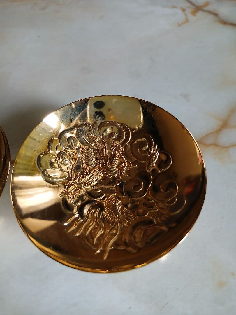 金杯　2個セット　金メッキ　24KGP