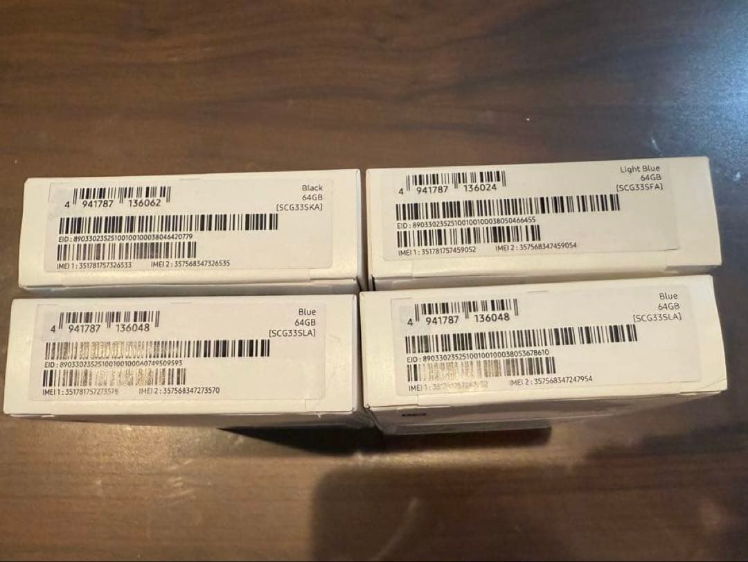 Samsung Galaxy A25 5G 64GB 本体4個セット　未使用！