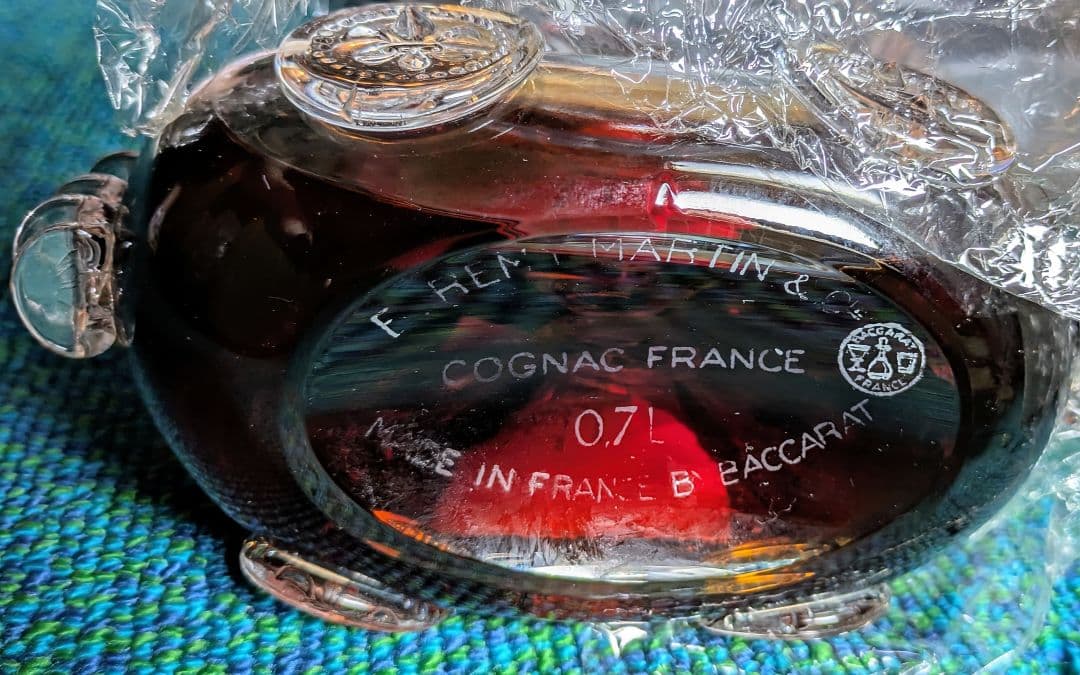 【お値下げ】レミーマルタン ルイ13世 バカラボトル　八角箱/替栓 /栞付き