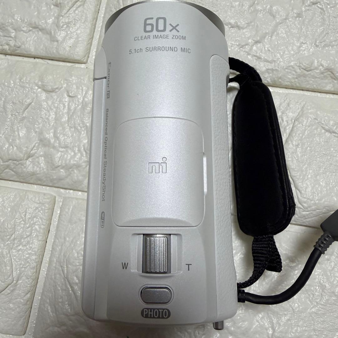 美品 SONY HANDYCAM HDR-CX670 ホワイト