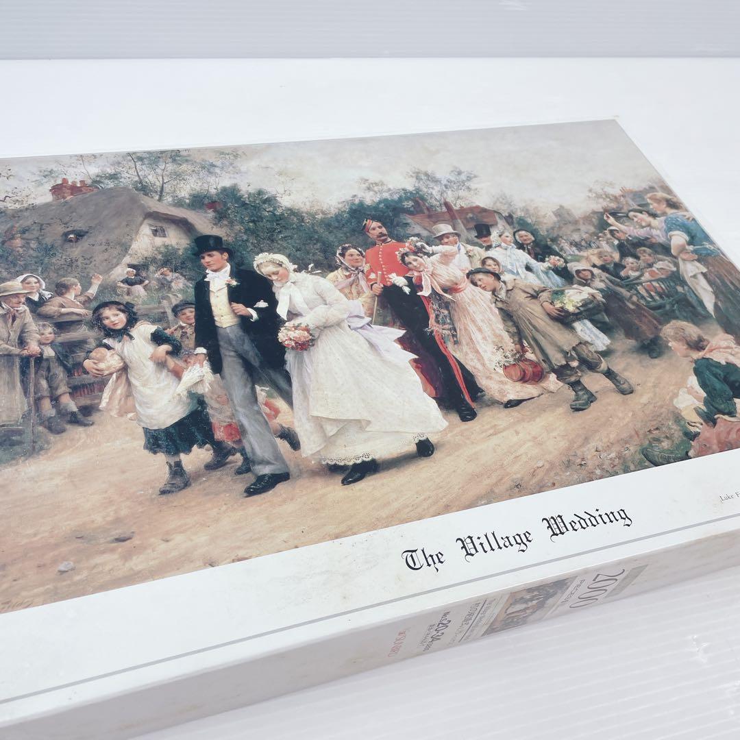 【廃盤品】サー・サミュエル・ルーク・フィルデス村の結婚式　2000ピース　パズル