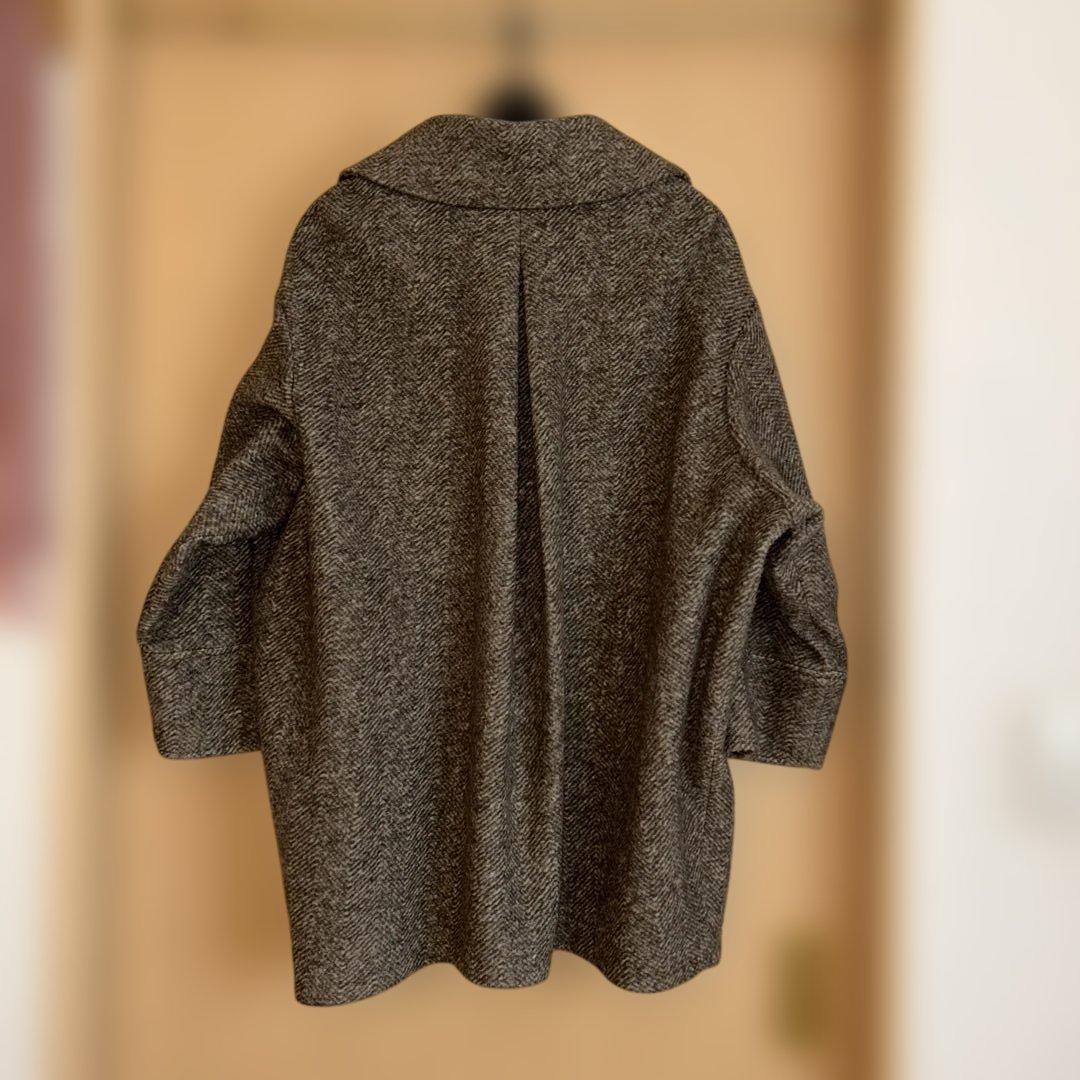 【完売◆人気】Spick&Span◆ヘリンボーンミドルコート オーバー