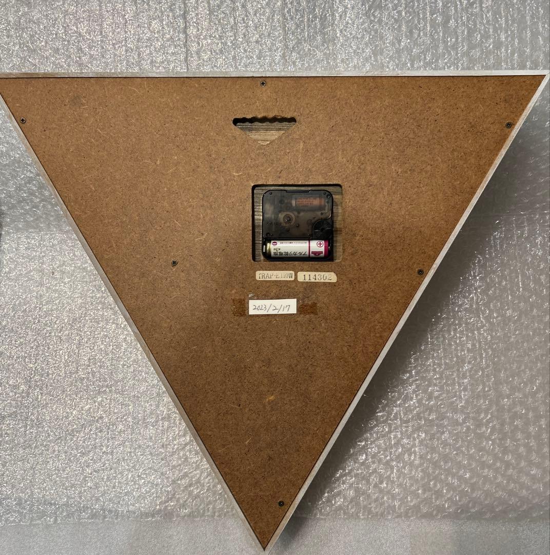 STUDIO PEAK HOUR QUARTZ 壁掛け時計 中古