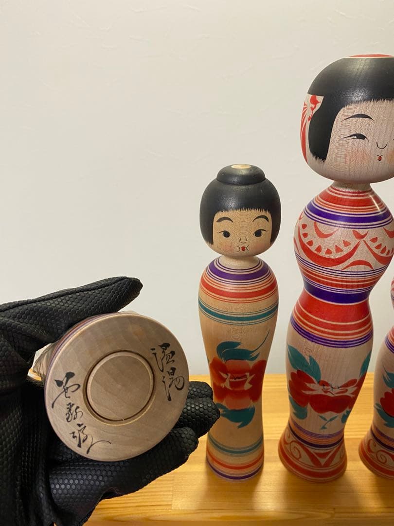 専用です　笹森淳一工人　こけしセット3本セット