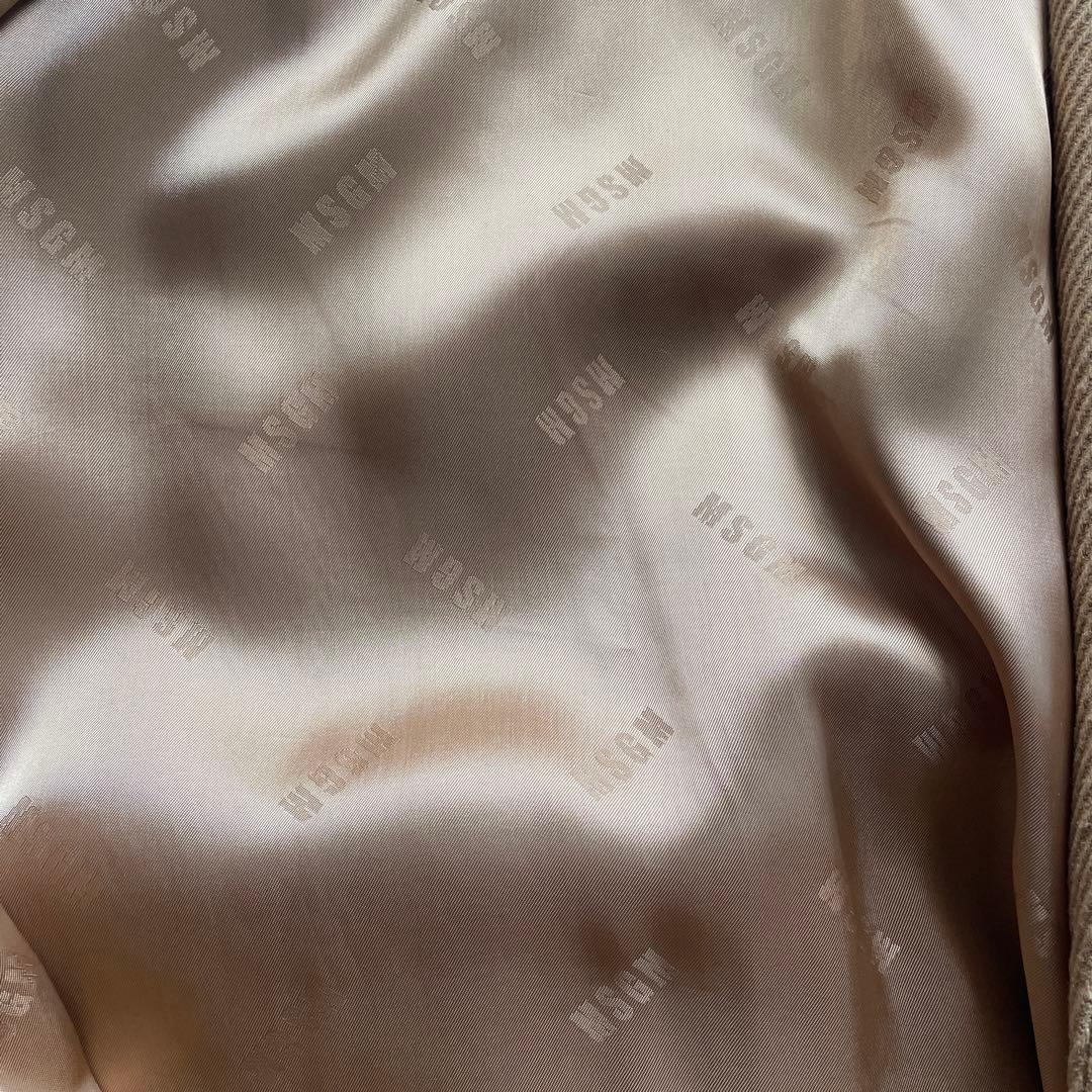 MSGM/キャメルカラーのロングコート