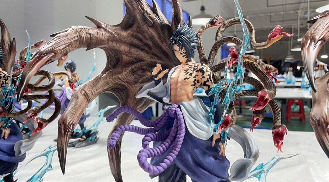 サスケ 高配版 波風ミナト ナルト NARUTO フィギュア ガレージキット