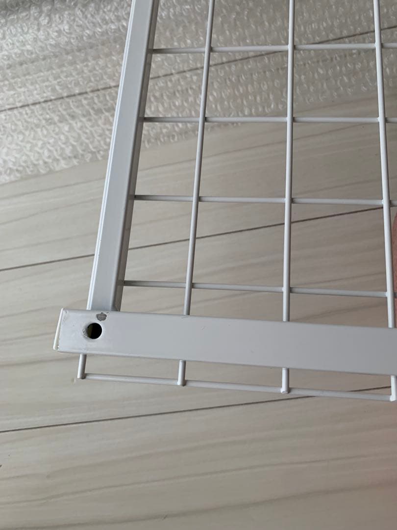 ニトリ パイプベッド バジーナ C-STN JH シングル ホワイト