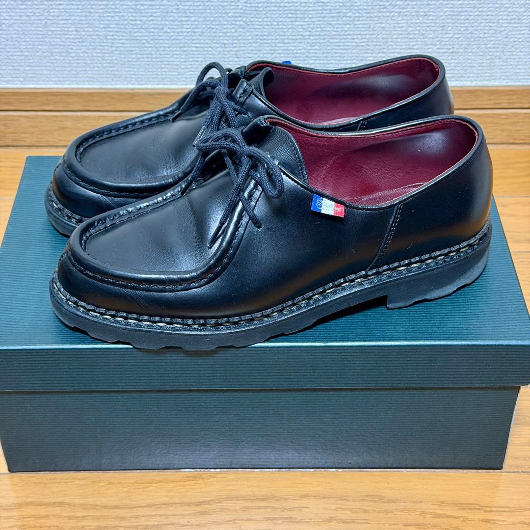 【美品】パラブーツ ミカエル BBR サイズ40 外箱有り