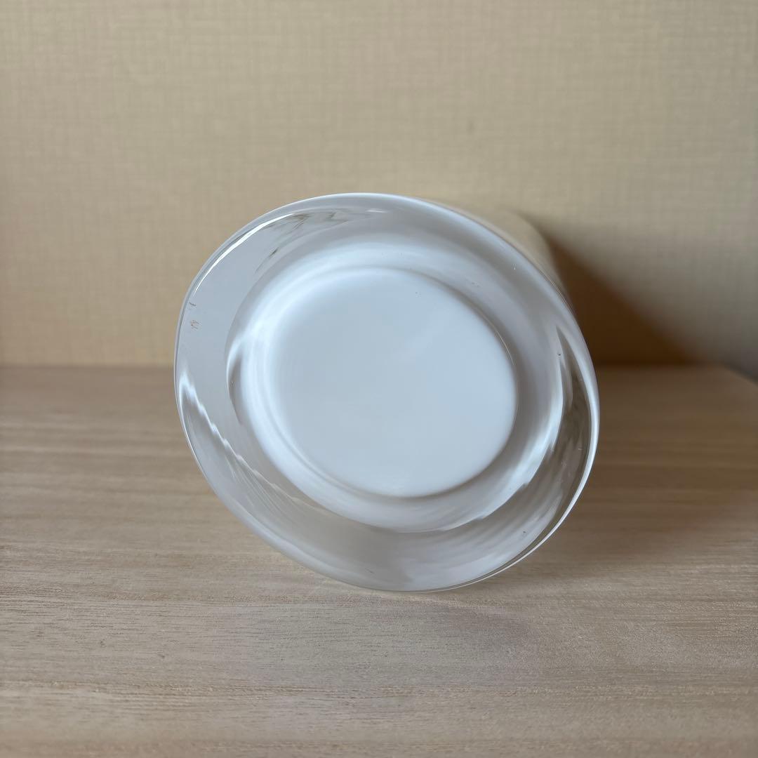 イッタラ　オパールホワイト　ガラス花瓶　ヴィンテージ　フラワーベース