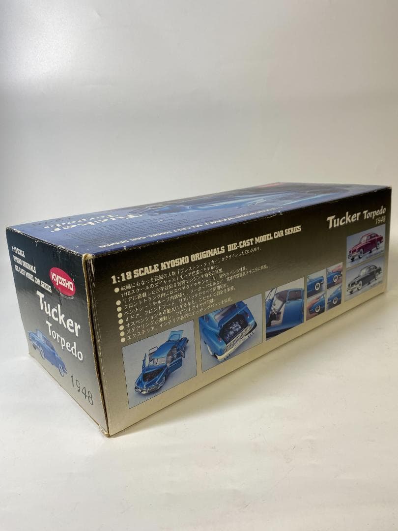 ジャンク品 京商 1/18 1948年式タッカー・トーピード ダイキャスト