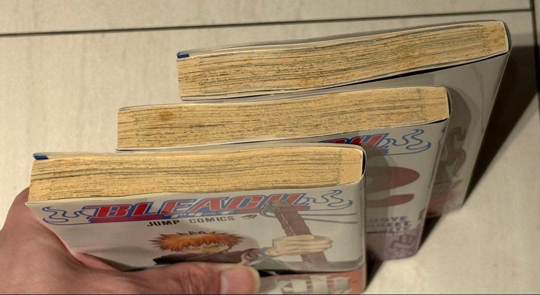 BLEACH 1巻 2巻 3巻 初版 帯 コミックスニュース付き