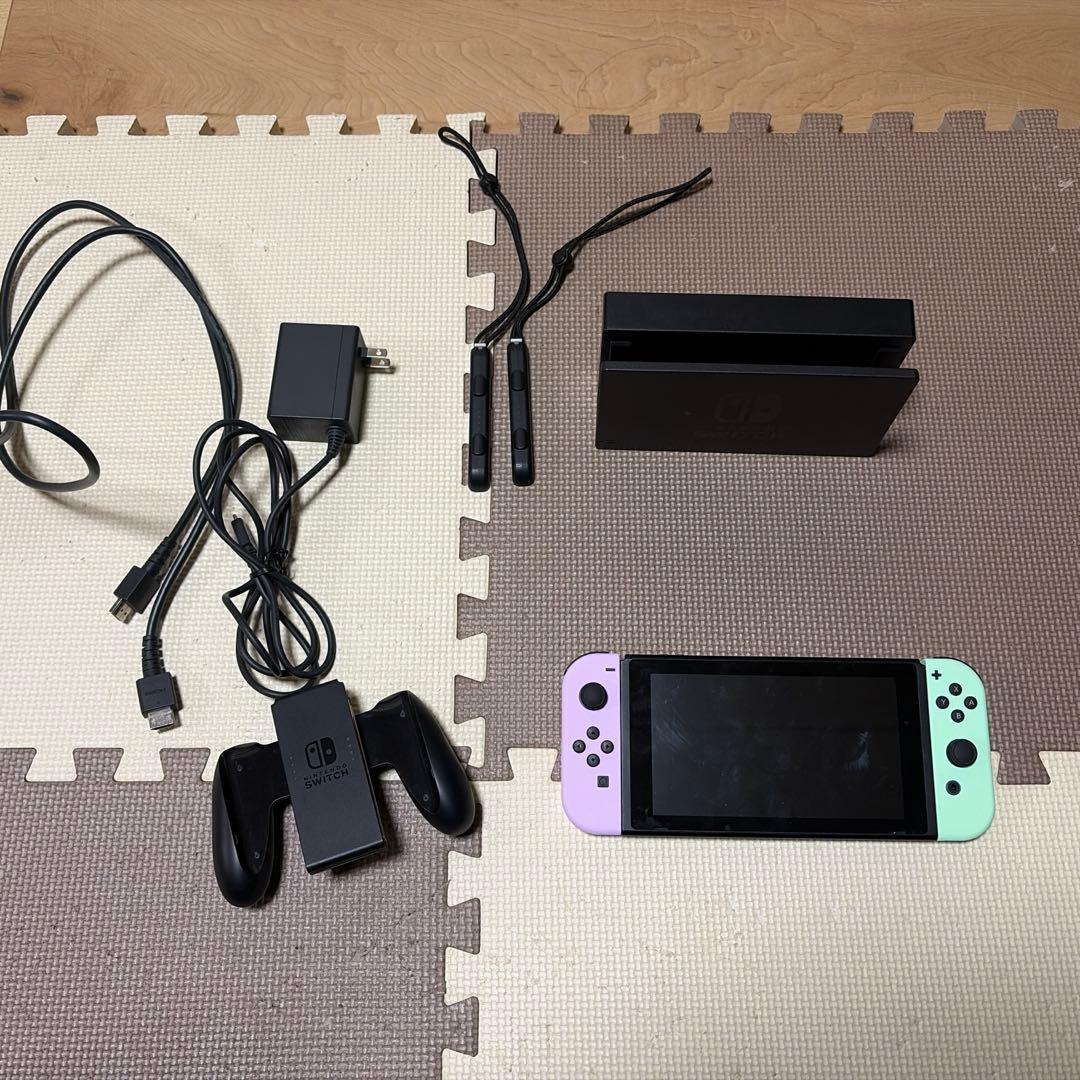 Nintendo Switch 本体 箱あり 周辺機器あり