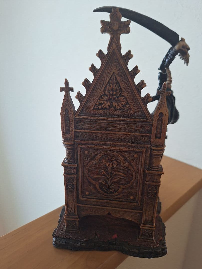 死神　グリムリーパー　スカル　頭蓋骨　フィギュア　置物