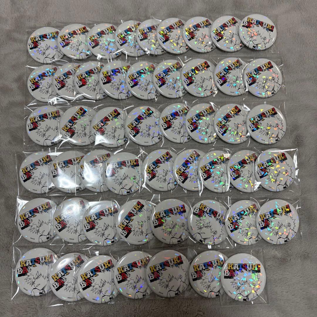 爆豪勝己缶バッジ50個セット