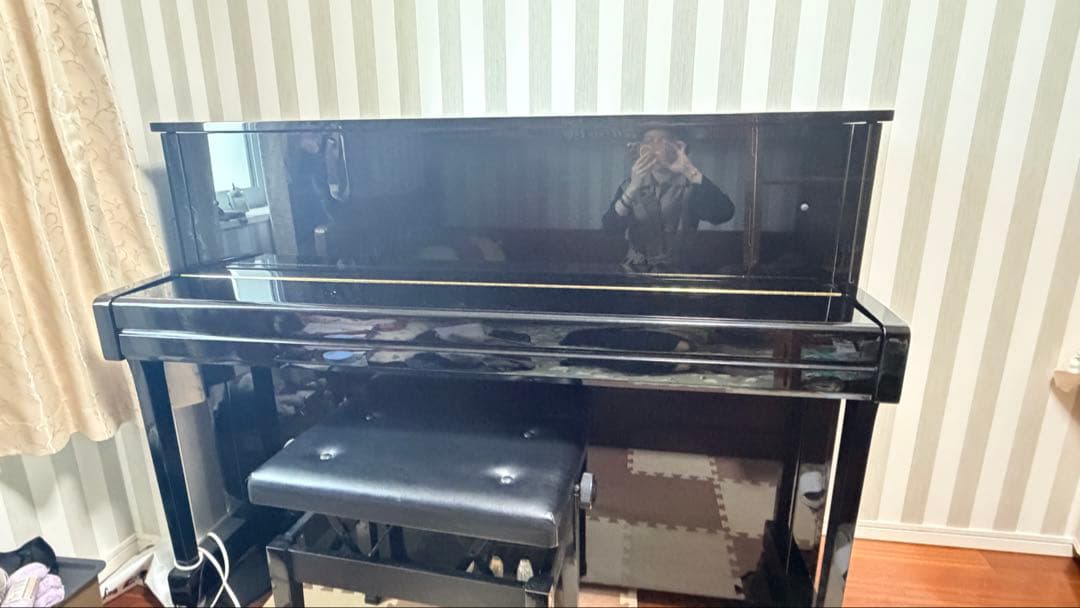 【極美品】YAMAHA b113 アップライトピアノ2017年新品購入付属品完備