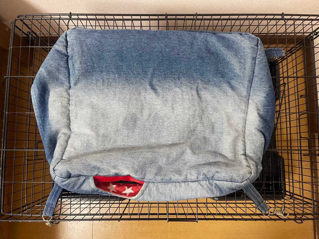 フェレット用ケージ（SANKO）ハンモック＆餌入れ付き・中古