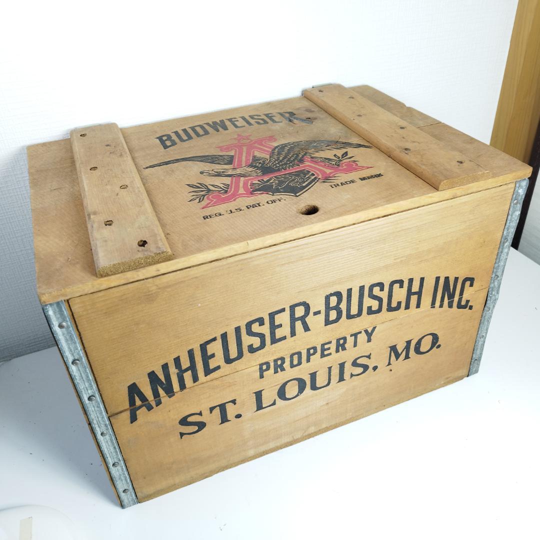 Budweiser バドワイザー 木箱 アンハイザーブッシュ Anhe II74