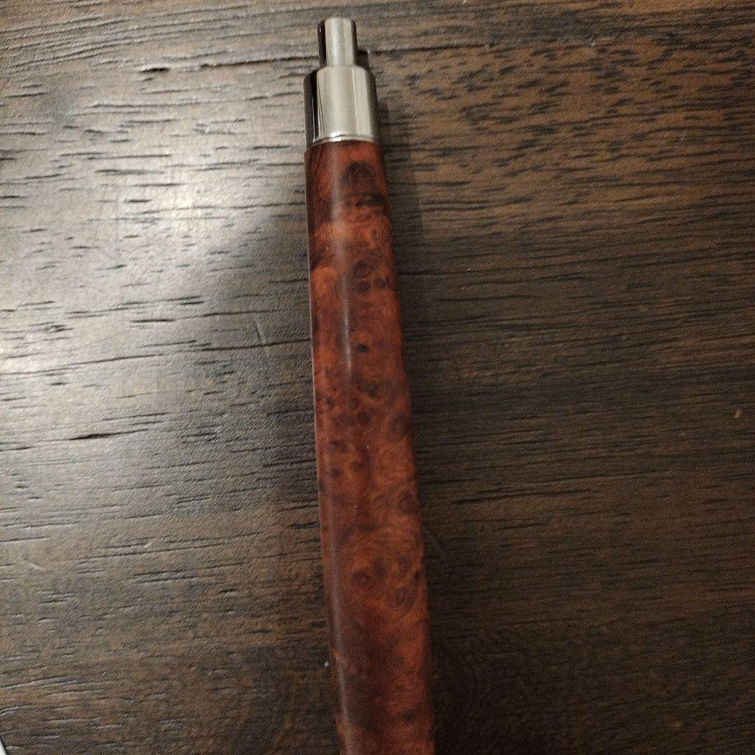 クラフトＡMP202花梨瘤紅白シャーペン