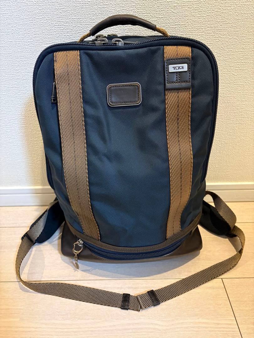 【TUMI】ネイビー ビジネスバッグ