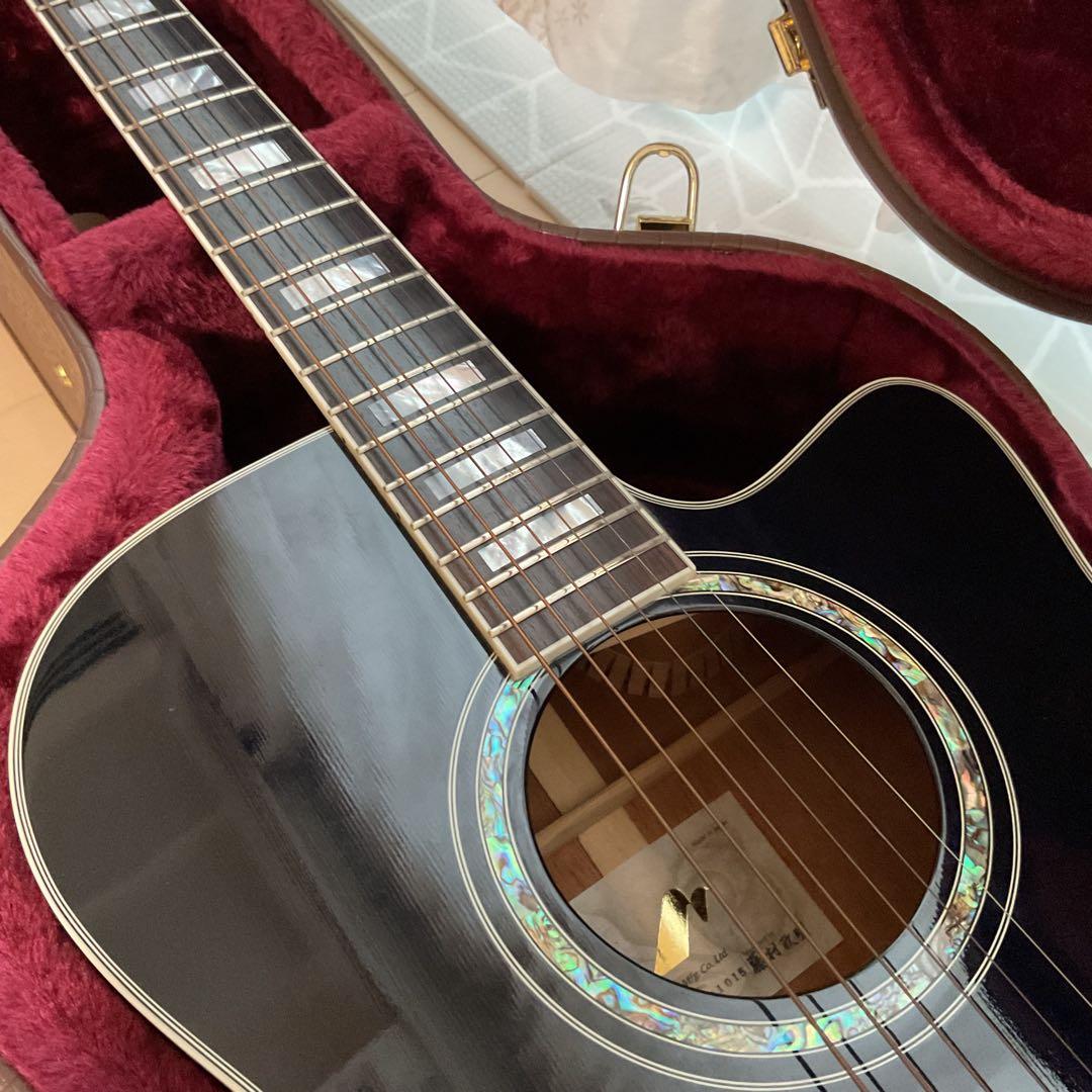 アコースティックギター MORRIS R-15 MO ハードケース付き