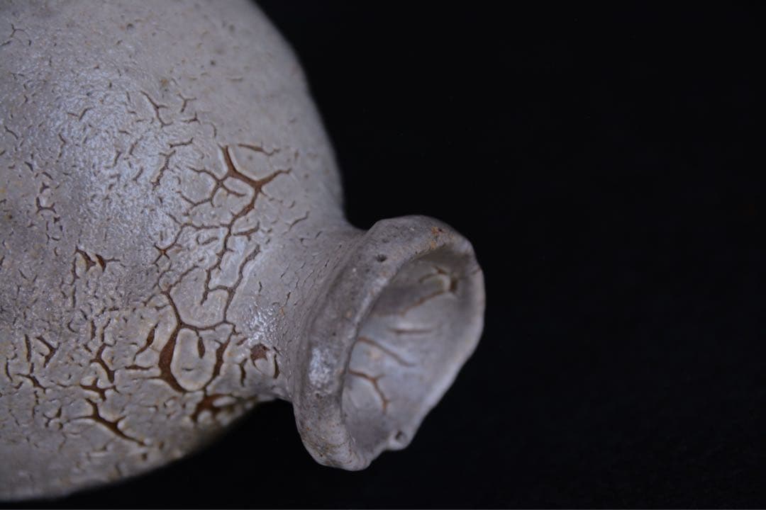 みつるつる様●【中川自然坊】絵唐津徳利