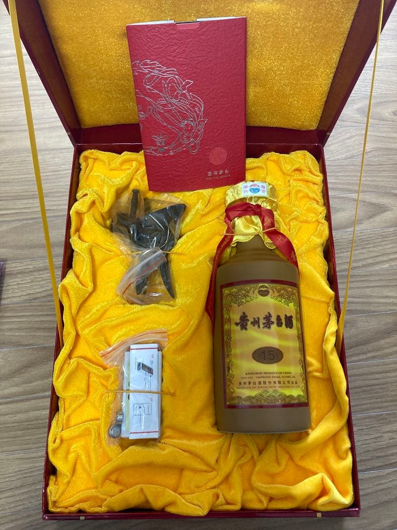 茅台酒 15年 マオタイ moutai 茅台 貴州茅台酒 五粮液 中国酒 白酒