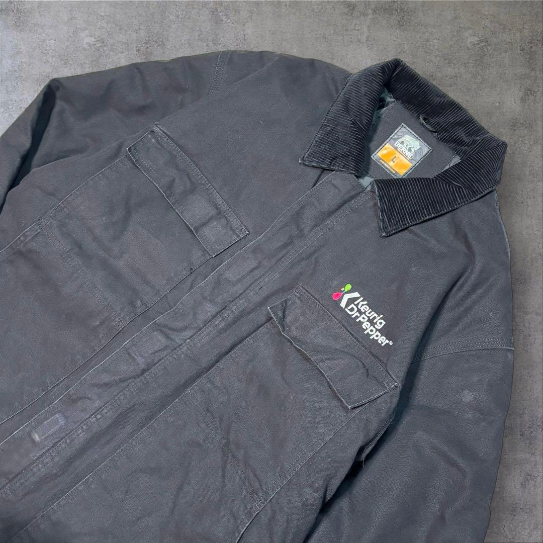 激レア 企業ロゴ Berne Workwear Keurig Dr Pepper