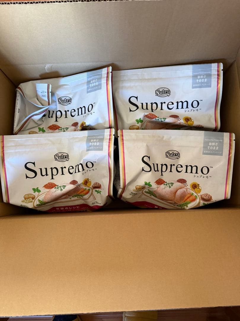 【新品・未開封】Supremo 草原のレシピ4kg×4袋