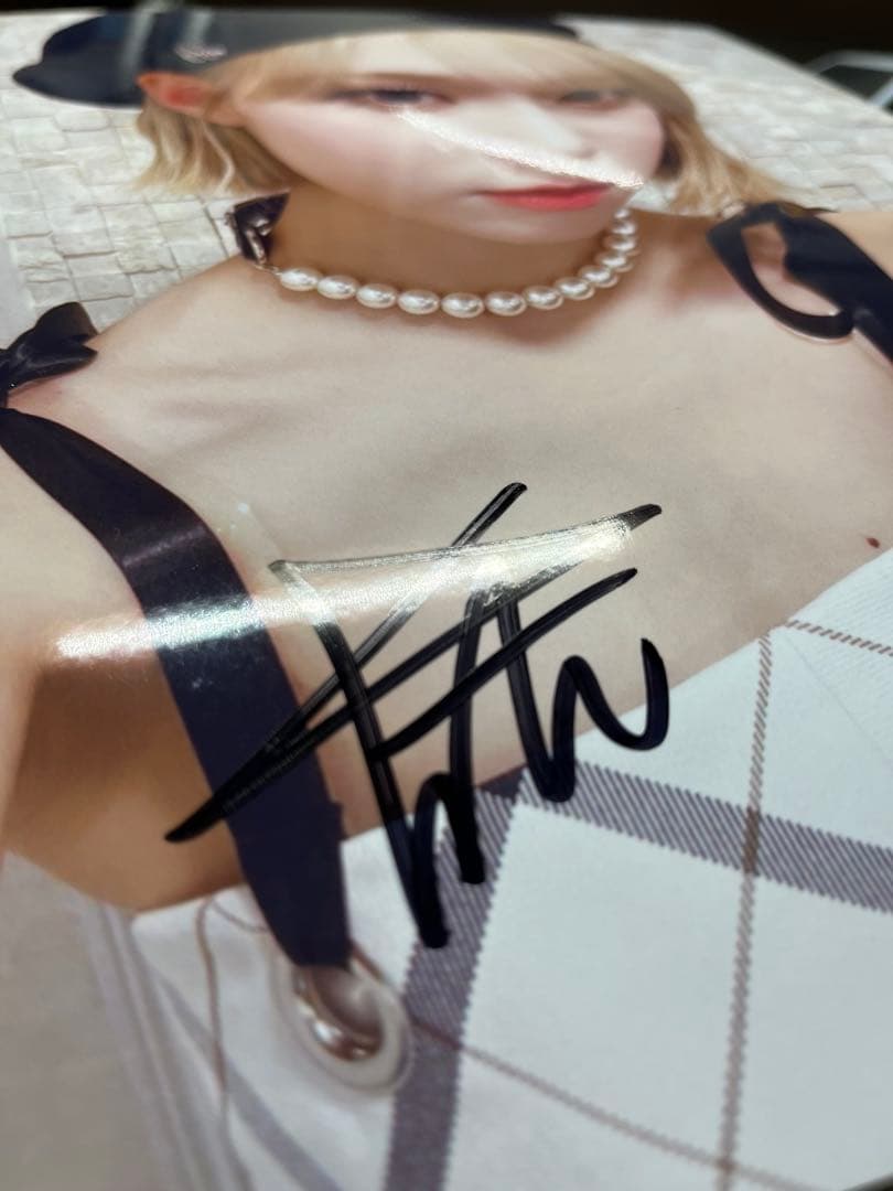 H*6様 aespa ウィンター 直筆サイン 証明書付き