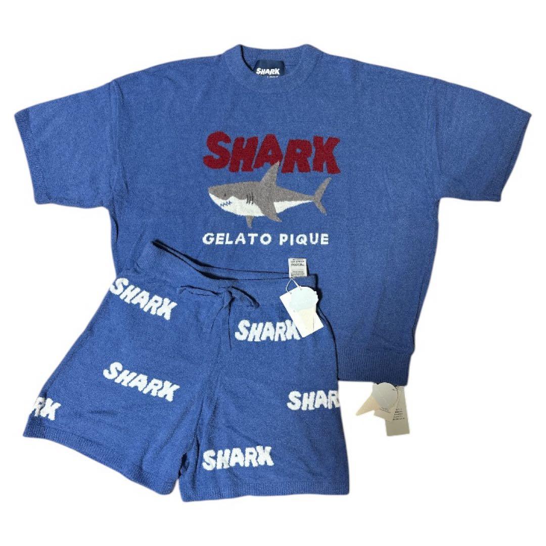 【GELATO PIQUE/ジェラートピケ】新品❗️シャーク サメ セットアップ