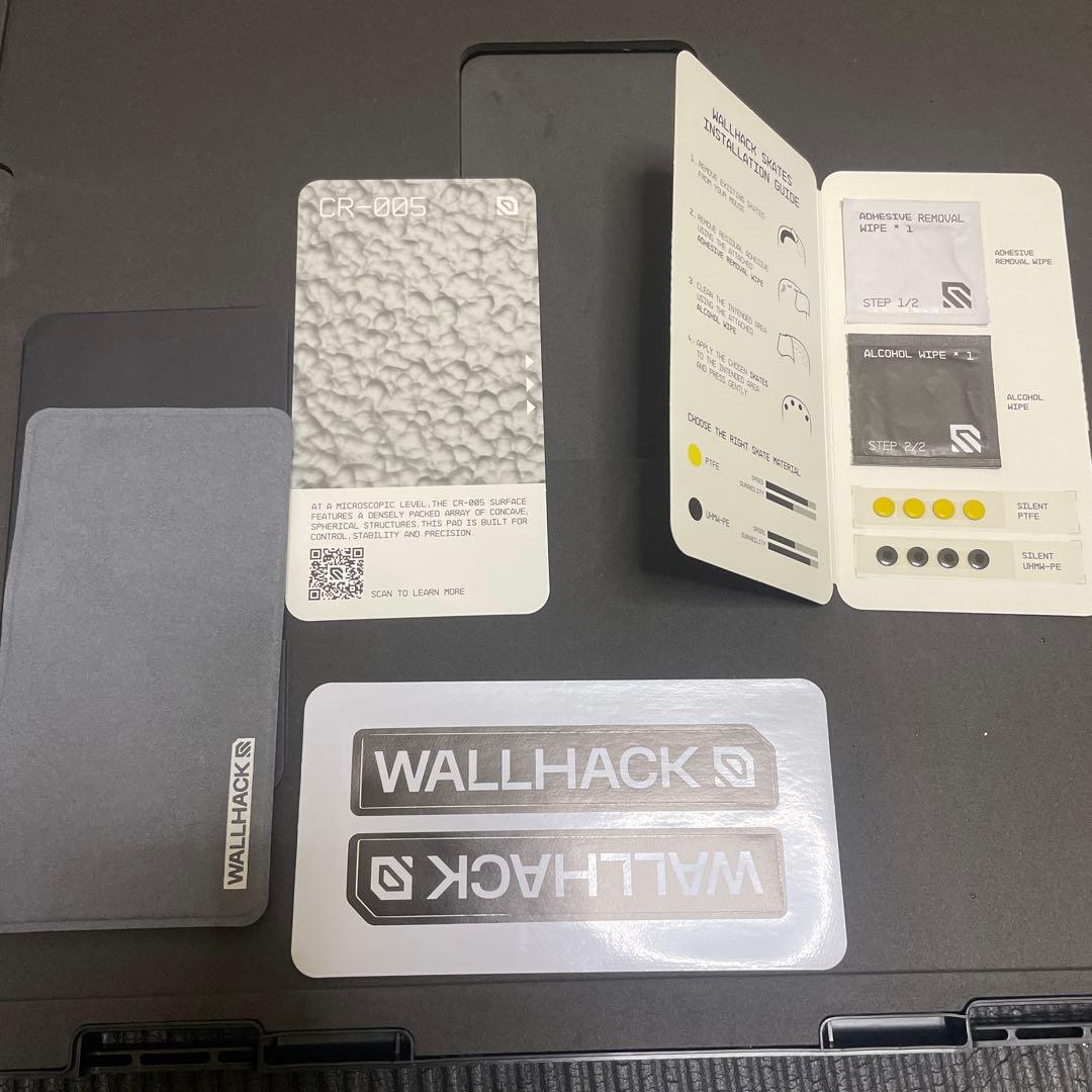 ビ*）様 WALLHACK CR-005 ガラスマウスパッド