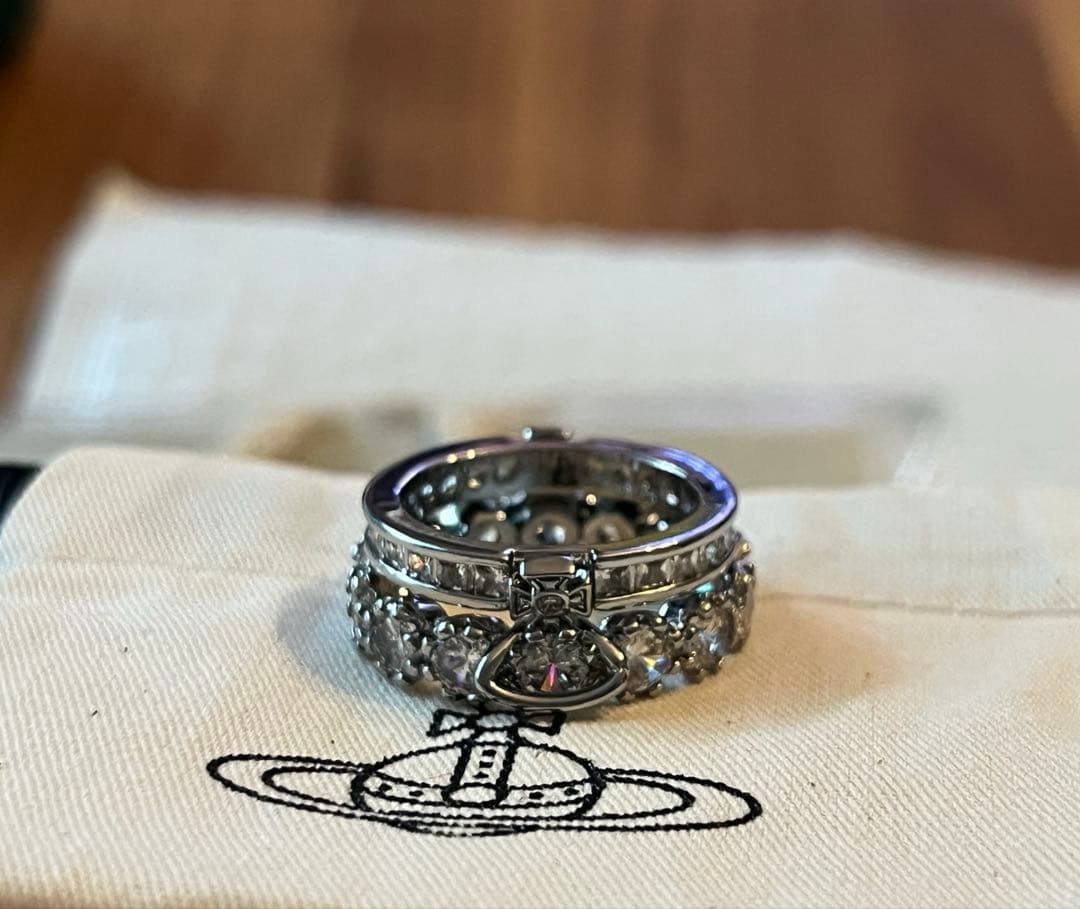 Vivienne Westwood 指輪 シルバー コンビリング