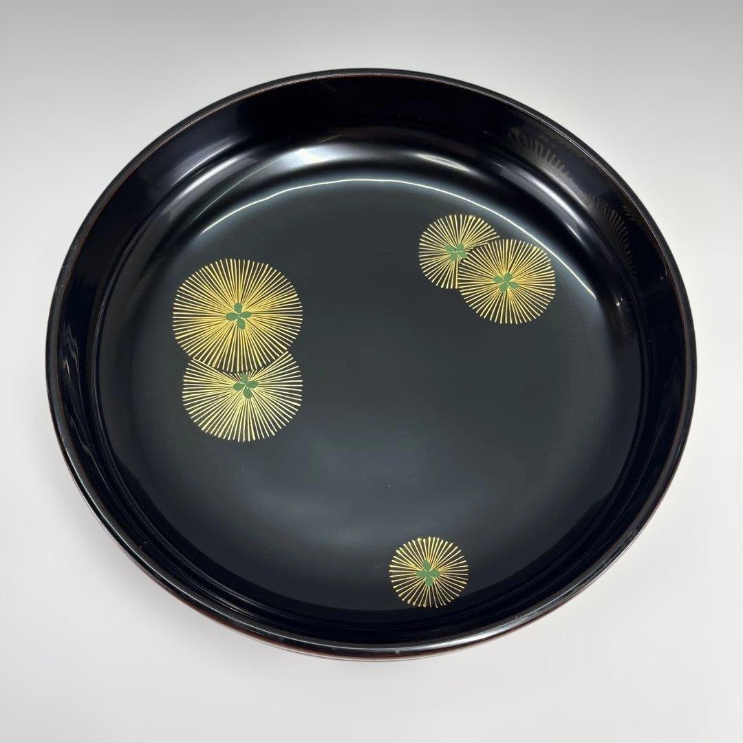 【茶道具】ロクロ目唐松食籠（紙箱）