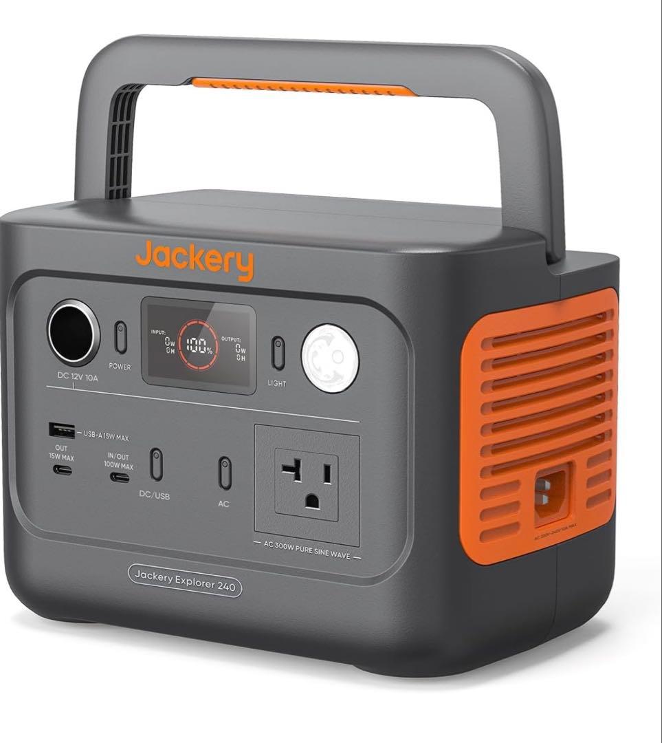 Jackery ポータブル電源 256Wh/300W