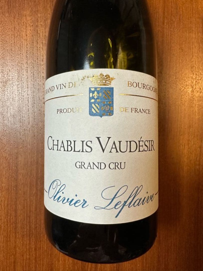 オリヴィエ・ルフレーヴ　シャブリ ヴォーデジール グラン・クリュ 2014 白