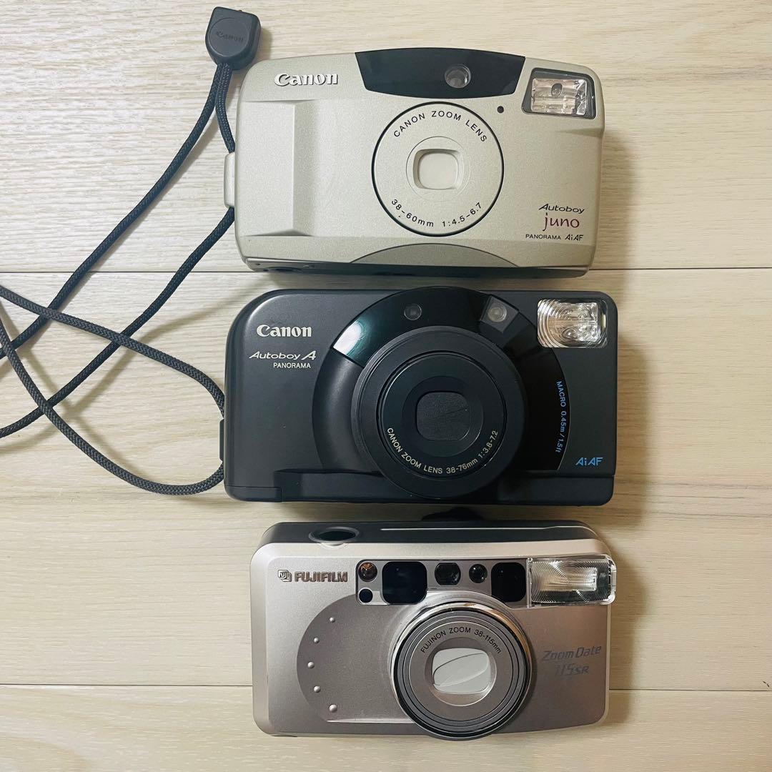 フィルムカメラ Canon Autoboy Juno A FUJIFILM 115SR