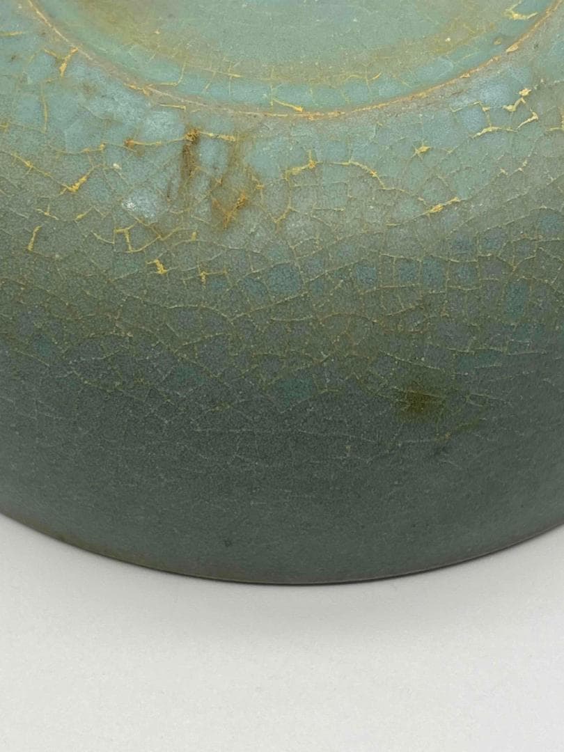 五代～北宋時代　青磁　汝官窯支釘洗　北方青磁　南宋官窯　支針焼き(C-69)