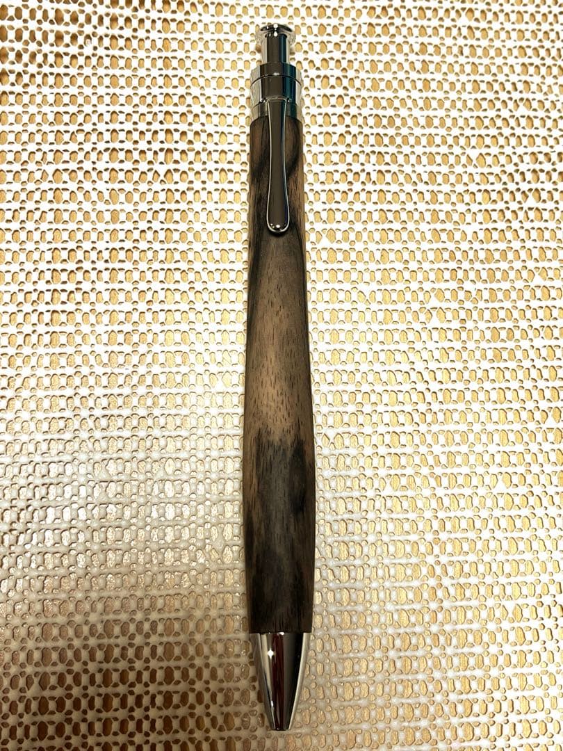 【美品】工房楔 黒柿 ルーチェペン 新型クリップ
