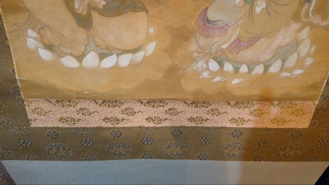 (75*Z340)*絵画 日本画掛軸 仏画 骨董 茶道具掛軸