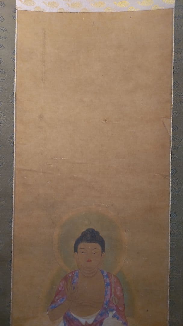 (75*Z340)*絵画 日本画掛軸 仏画 骨董 茶道具掛軸